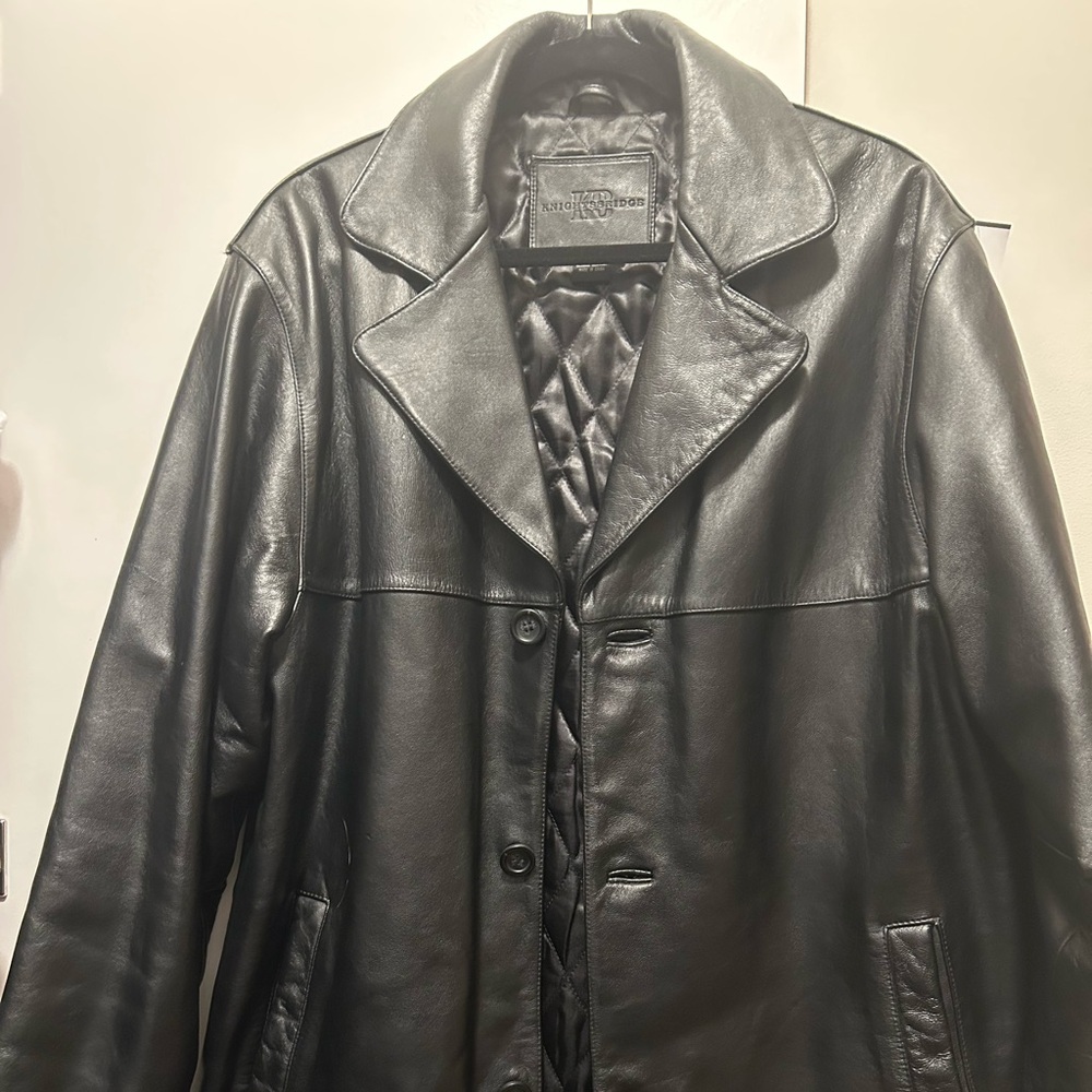 Leather jacket